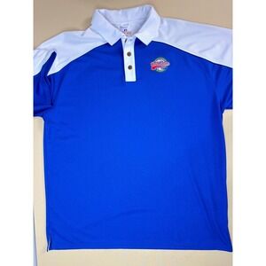 Russell Athletic 2007 Little League World Series Polo Team Issue Men's XL‎ Blue